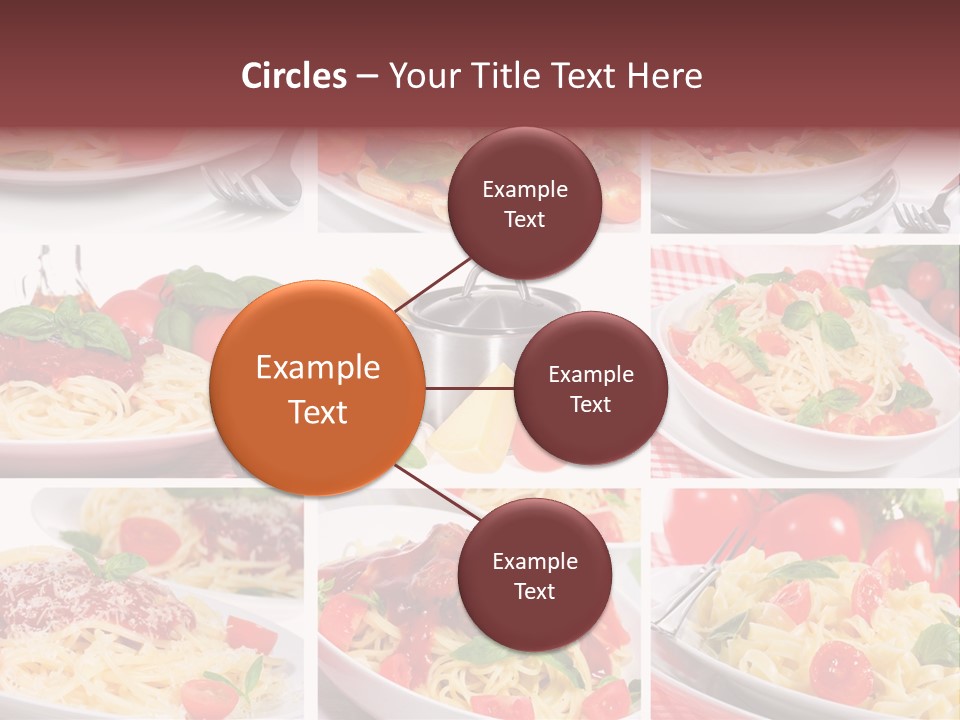 Dish Ingredient Dinner PowerPoint Template