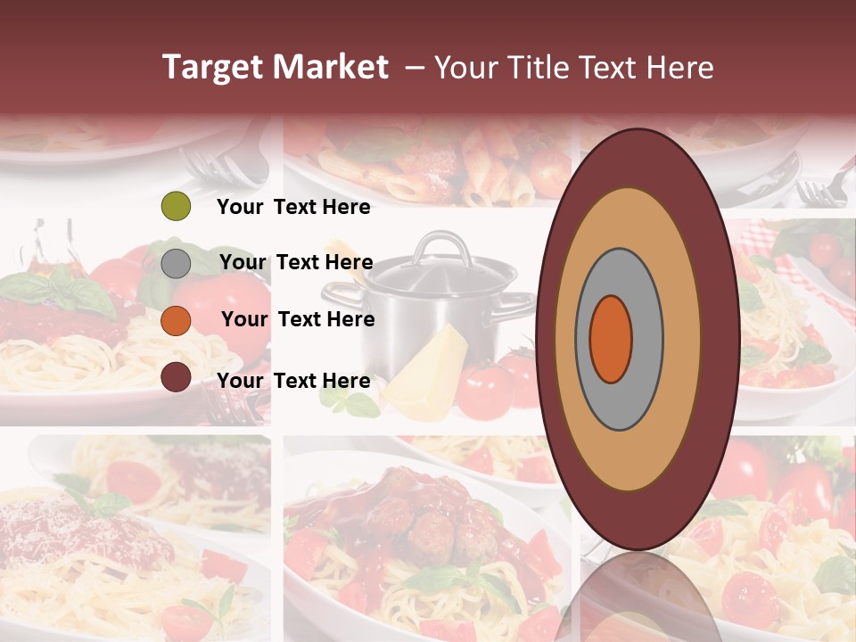 Dish Ingredient Dinner PowerPoint Template