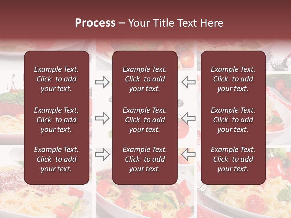 Dish Ingredient Dinner PowerPoint Template