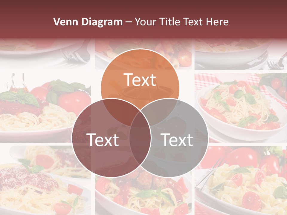 Dish Ingredient Dinner PowerPoint Template