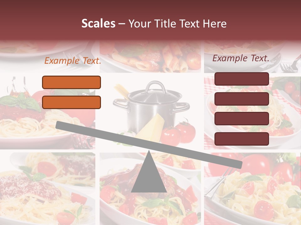 Dish Ingredient Dinner PowerPoint Template
