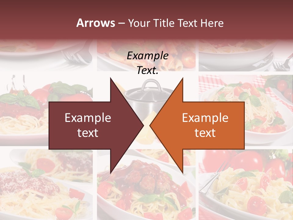 Dish Ingredient Dinner PowerPoint Template