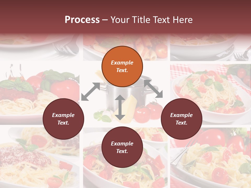 Dish Ingredient Dinner PowerPoint Template