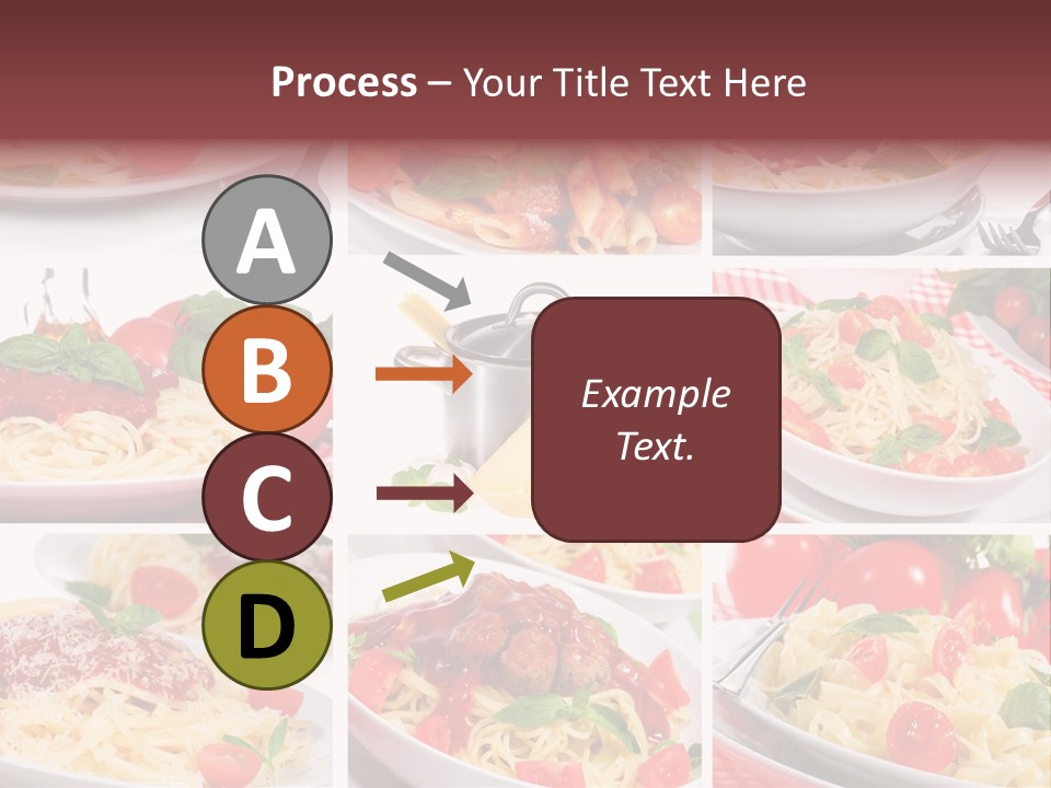 Dish Ingredient Dinner PowerPoint Template