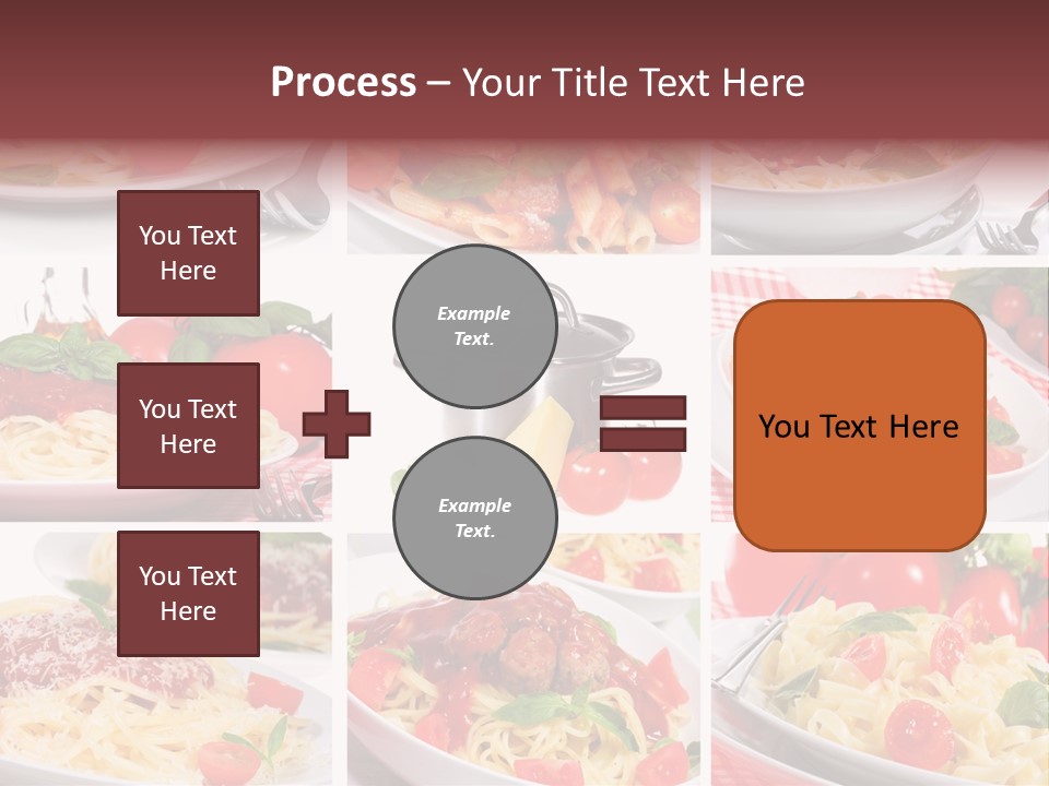 Dish Ingredient Dinner PowerPoint Template