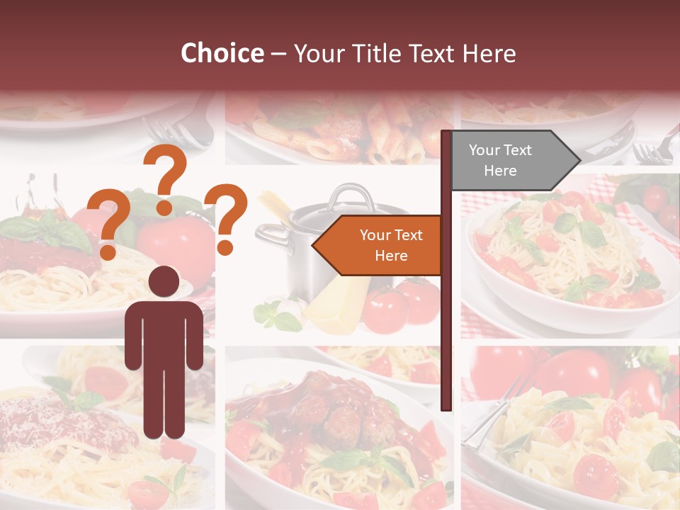 Dish Ingredient Dinner PowerPoint Template