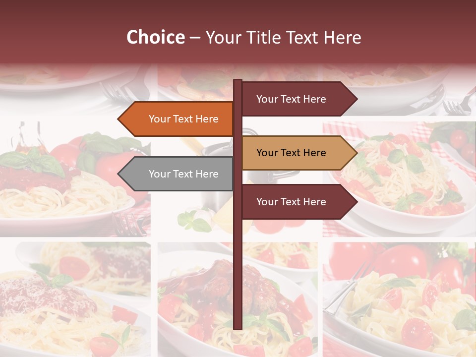 Dish Ingredient Dinner PowerPoint Template