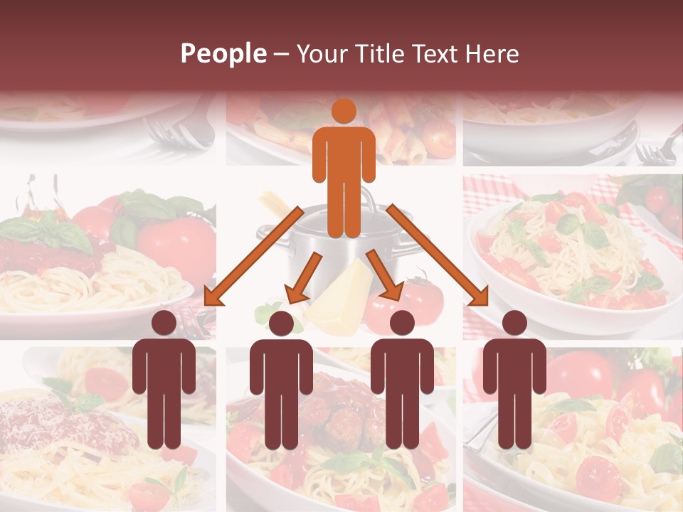 Dish Ingredient Dinner PowerPoint Template