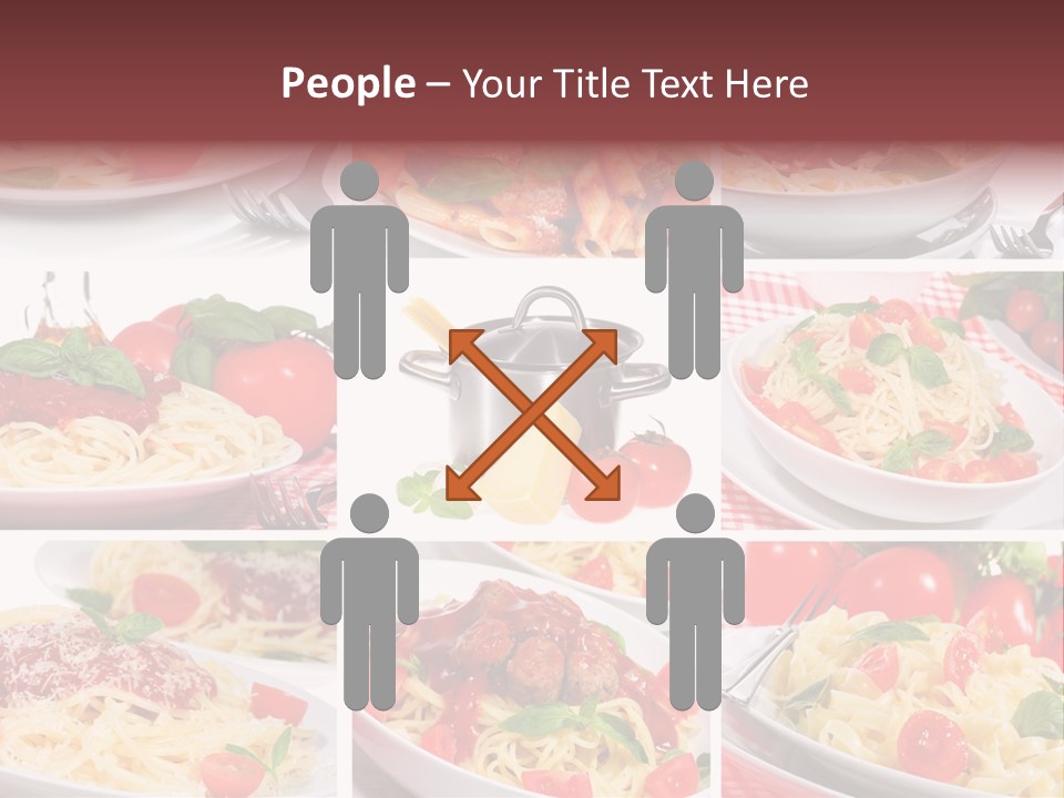 Dish Ingredient Dinner PowerPoint Template