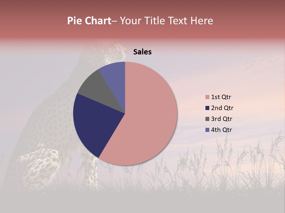 Safari Ears Cheetah PowerPoint Template