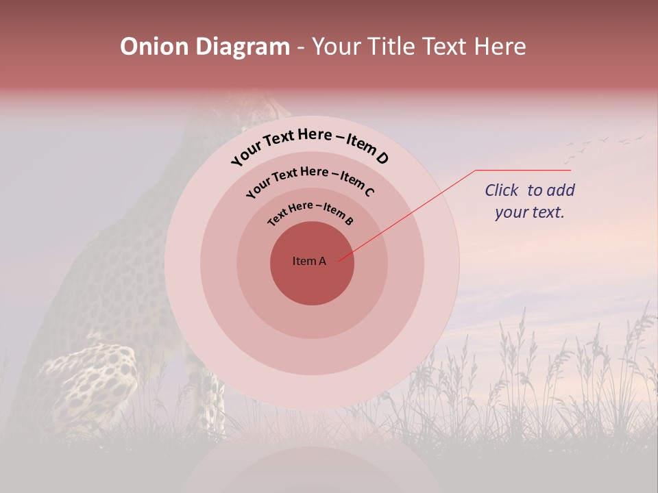 Safari Ears Cheetah PowerPoint Template