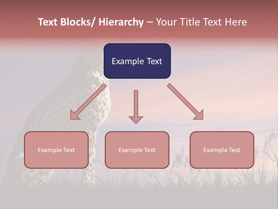 Safari Ears Cheetah PowerPoint Template