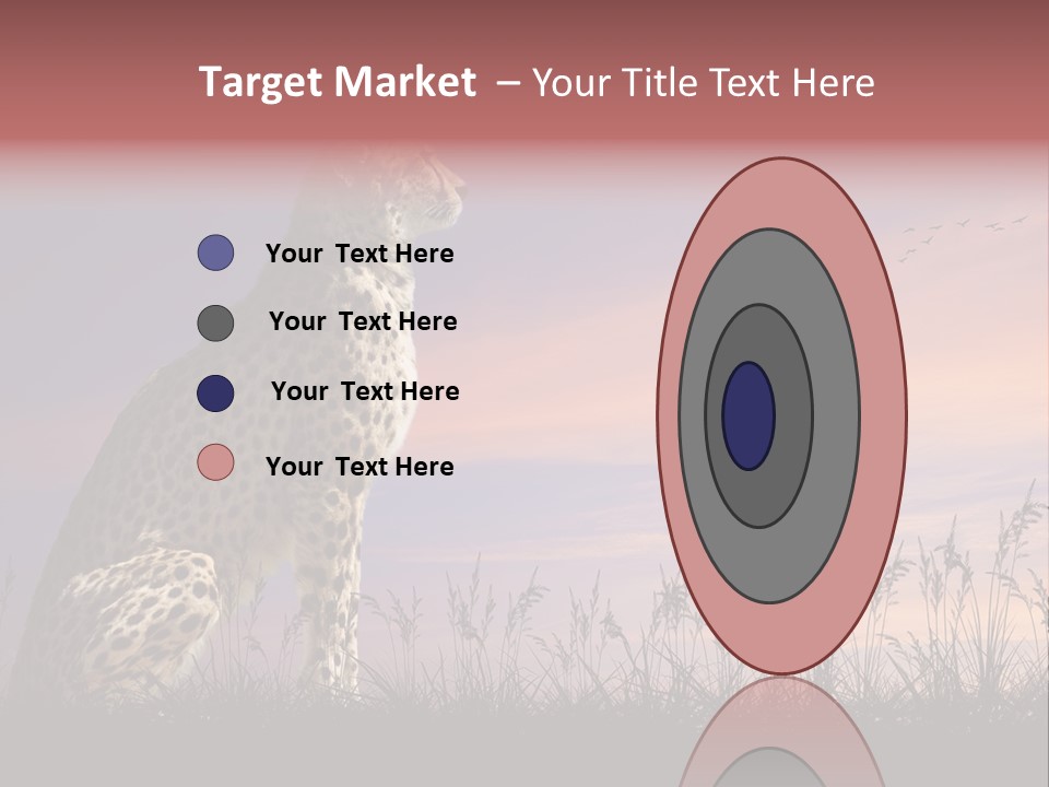 Safari Ears Cheetah PowerPoint Template