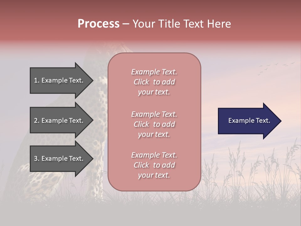 Safari Ears Cheetah PowerPoint Template