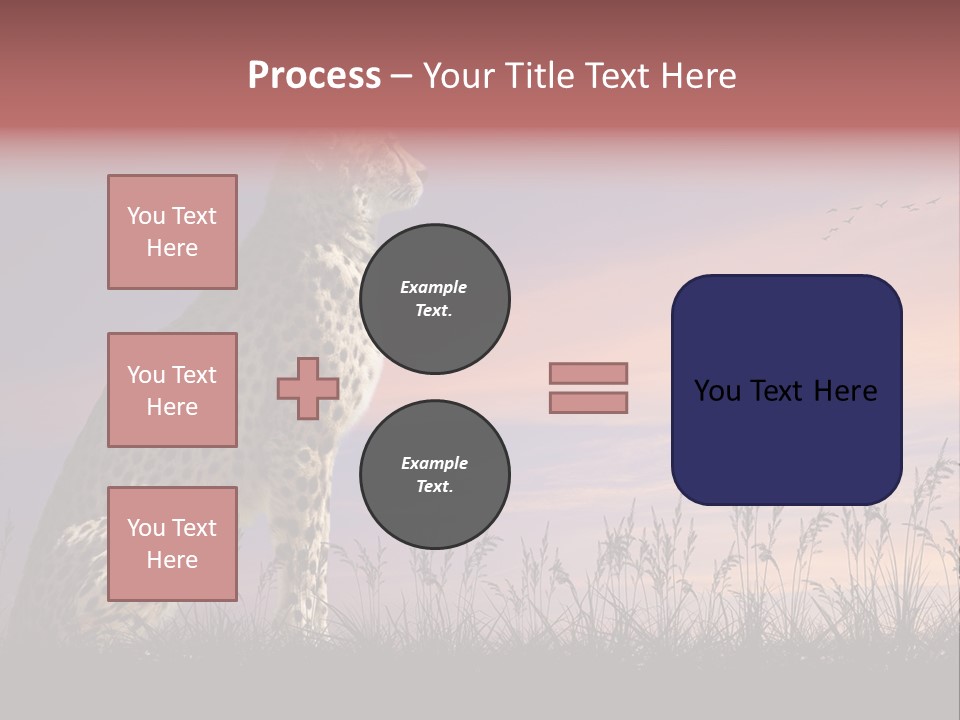 Safari Ears Cheetah PowerPoint Template