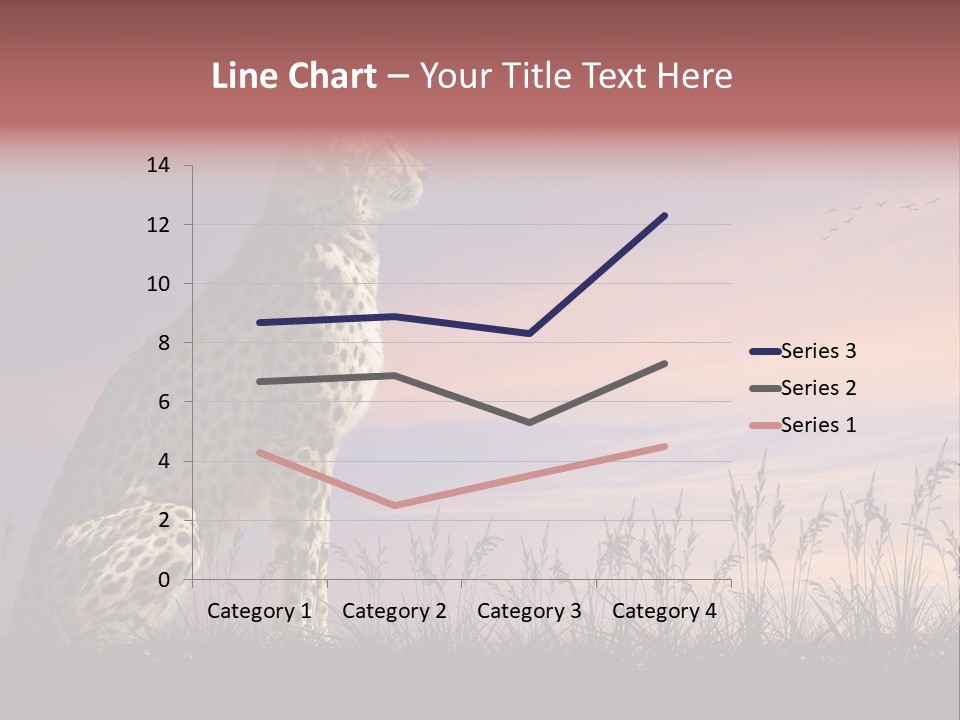 Safari Ears Cheetah PowerPoint Template