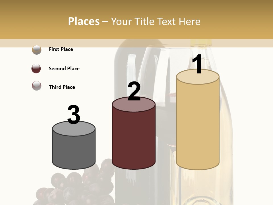Glass Taste Wineglass PowerPoint Template