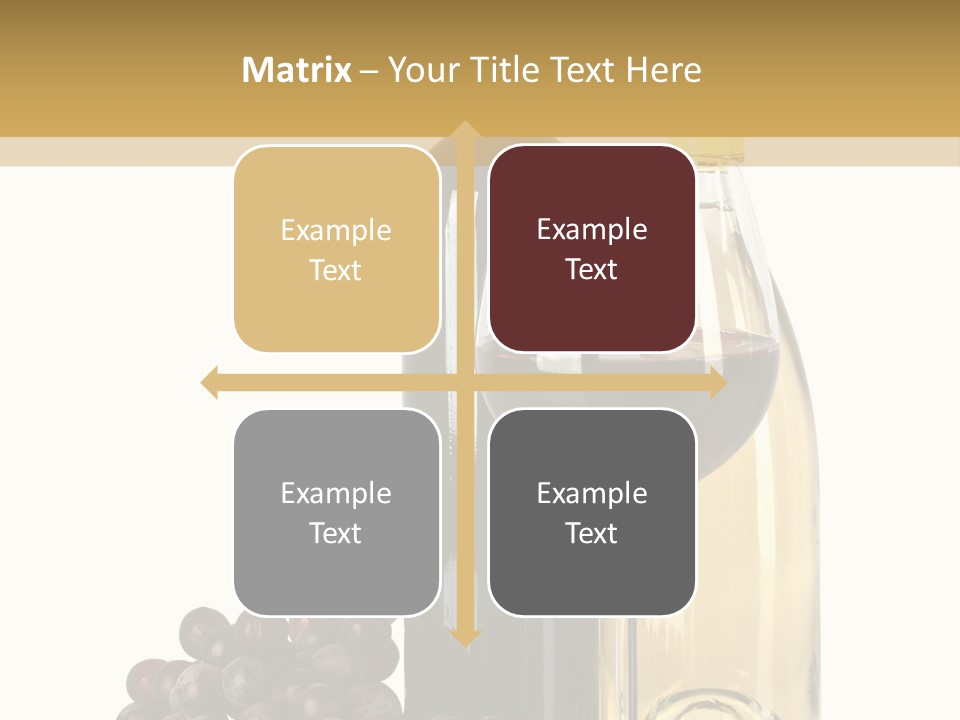 Glass Taste Wineglass PowerPoint Template