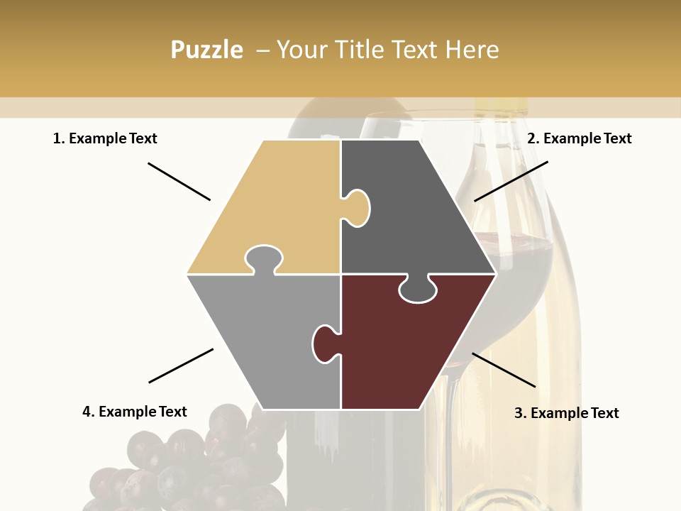 Glass Taste Wineglass PowerPoint Template