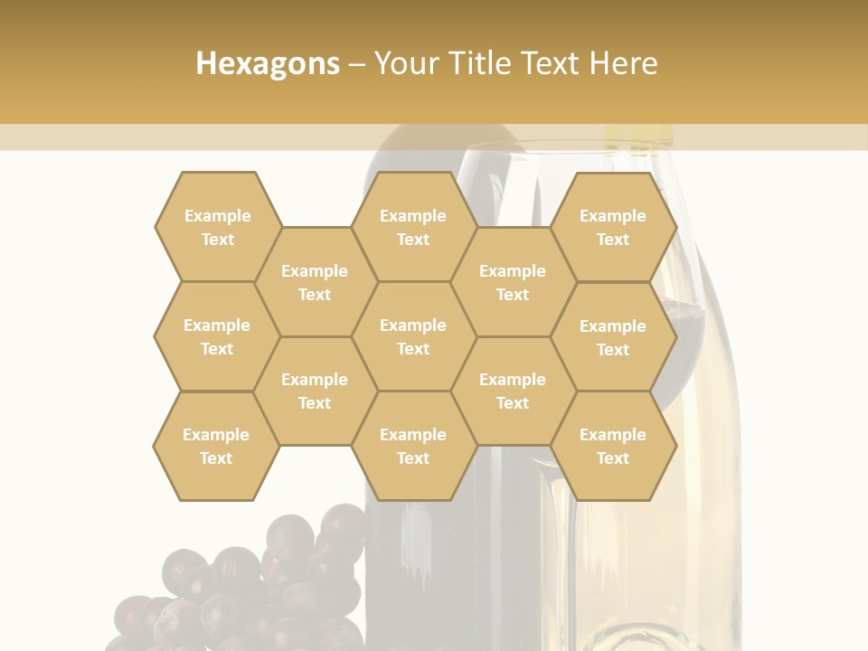 Glass Taste Wineglass PowerPoint Template