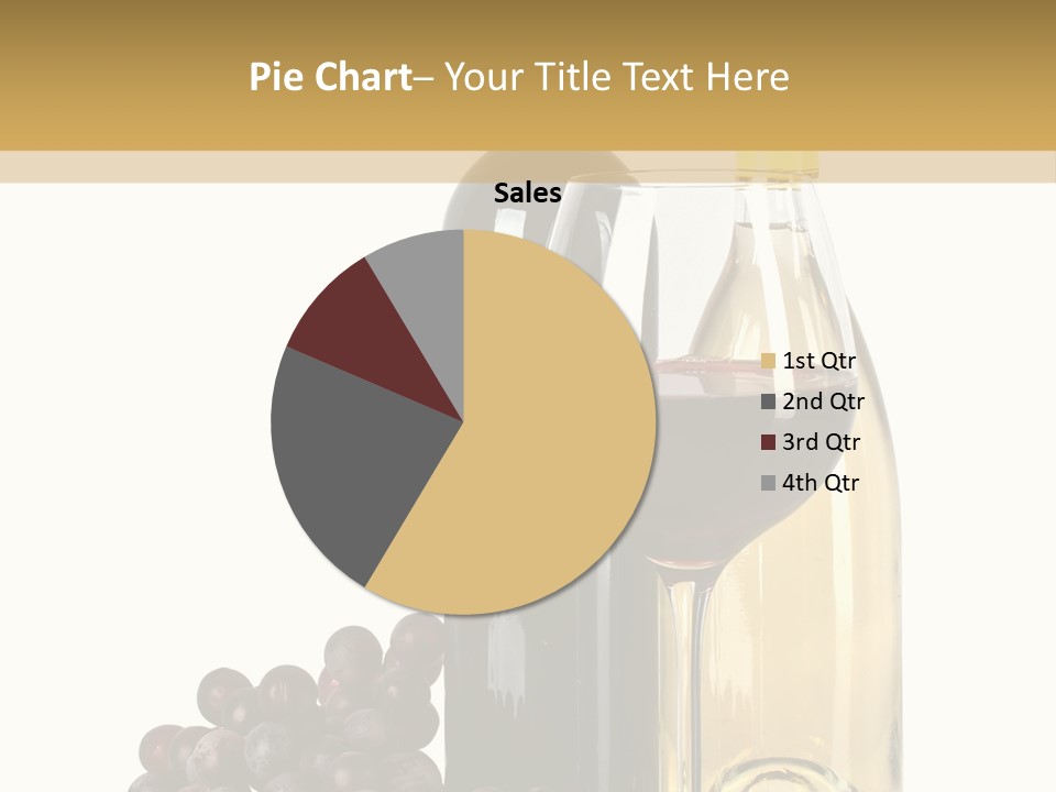 Glass Taste Wineglass PowerPoint Template