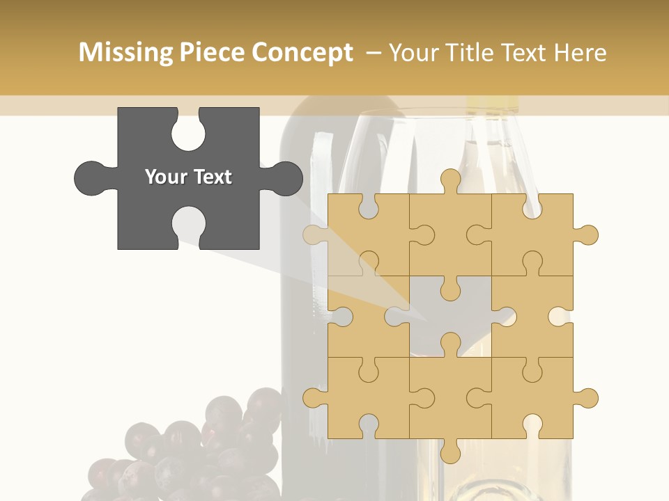 Glass Taste Wineglass PowerPoint Template