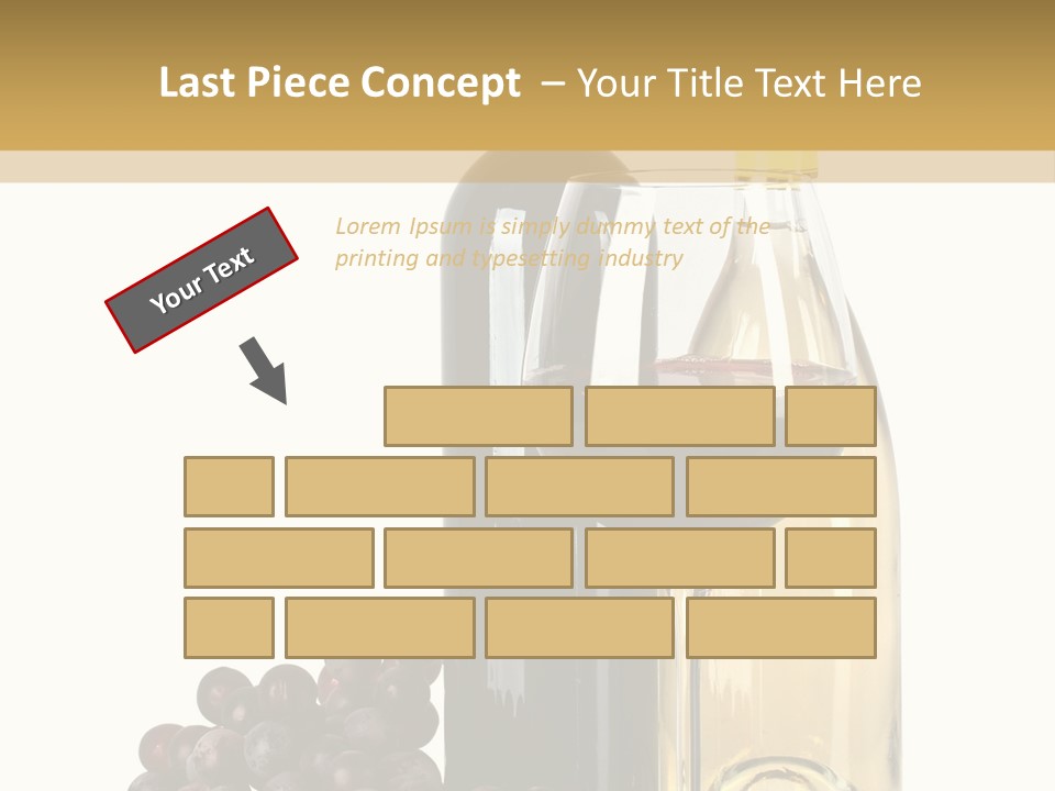 Glass Taste Wineglass PowerPoint Template