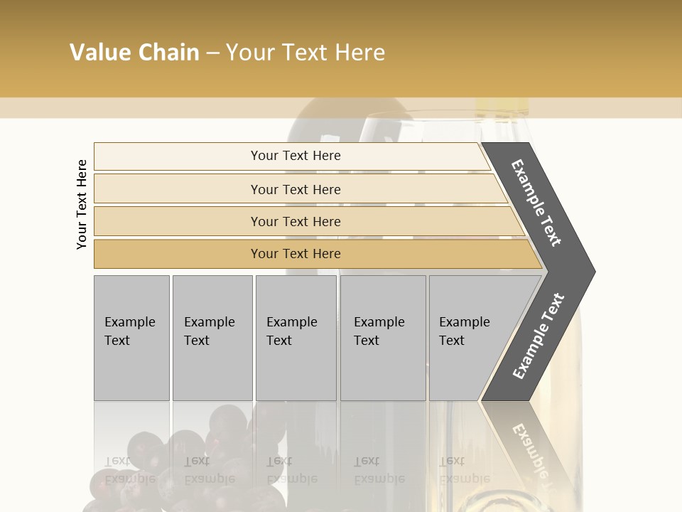 Glass Taste Wineglass PowerPoint Template