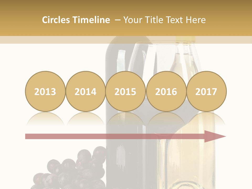 Glass Taste Wineglass PowerPoint Template