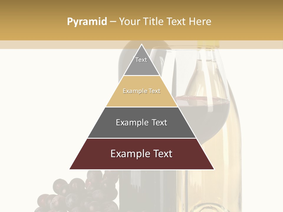 Glass Taste Wineglass PowerPoint Template