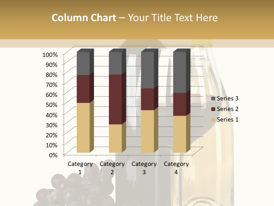 Glass Taste Wineglass PowerPoint Template