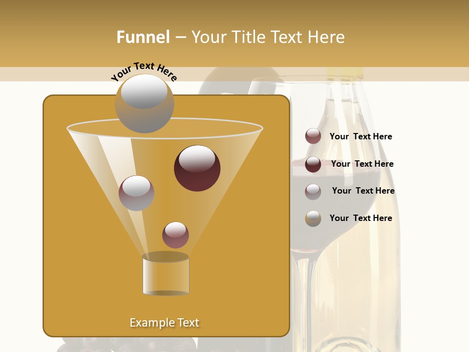 Glass Taste Wineglass PowerPoint Template