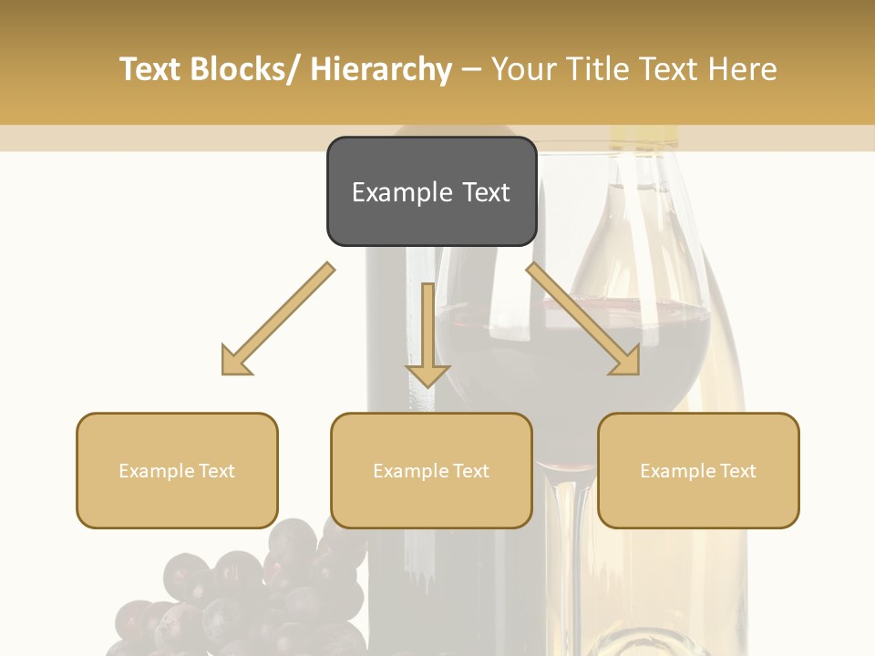 Glass Taste Wineglass PowerPoint Template
