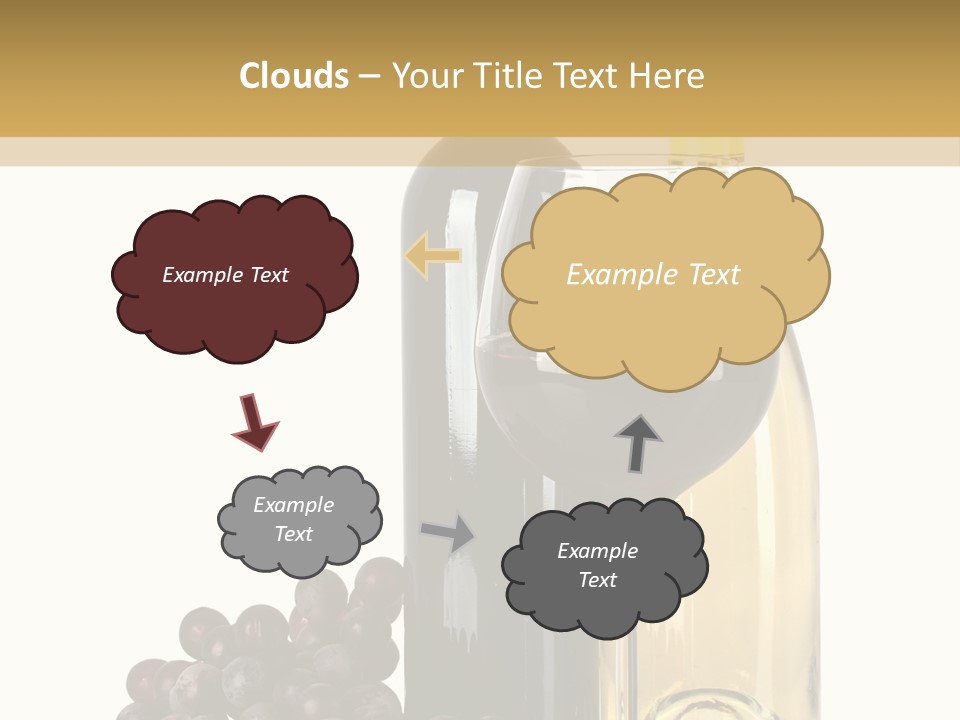 Glass Taste Wineglass PowerPoint Template