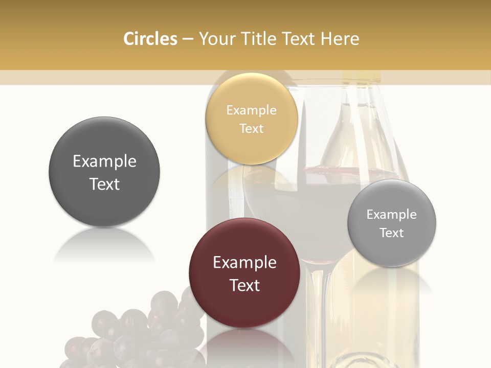 Glass Taste Wineglass PowerPoint Template