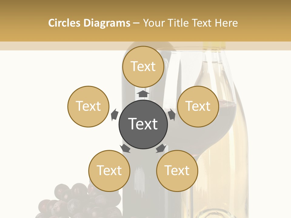 Glass Taste Wineglass PowerPoint Template