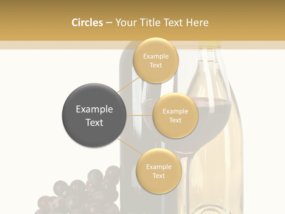 Glass Taste Wineglass PowerPoint Template