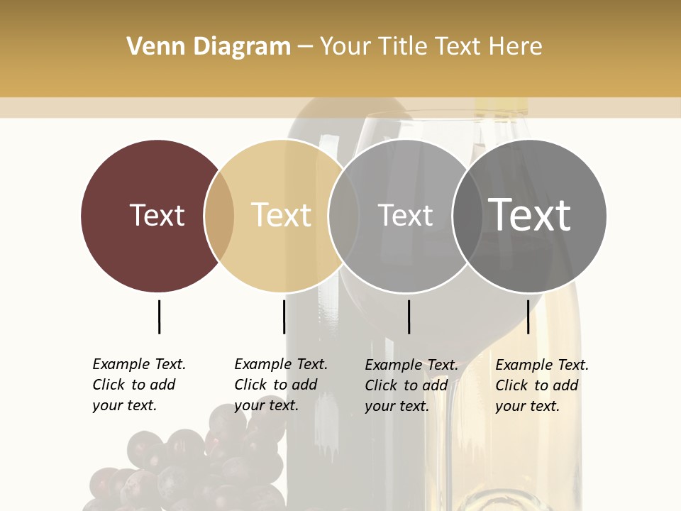 Glass Taste Wineglass PowerPoint Template