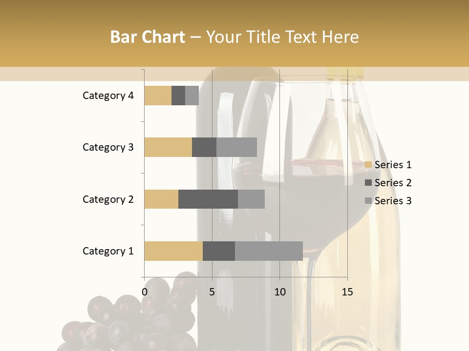 Glass Taste Wineglass PowerPoint Template