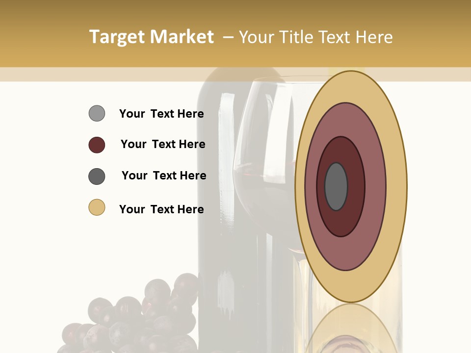 Glass Taste Wineglass PowerPoint Template