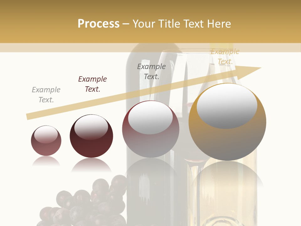 Glass Taste Wineglass PowerPoint Template