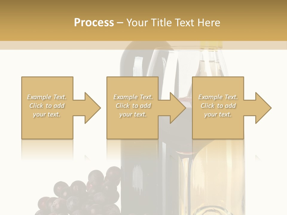 Glass Taste Wineglass PowerPoint Template