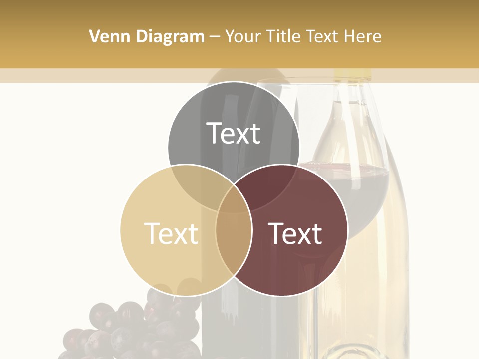 Glass Taste Wineglass PowerPoint Template
