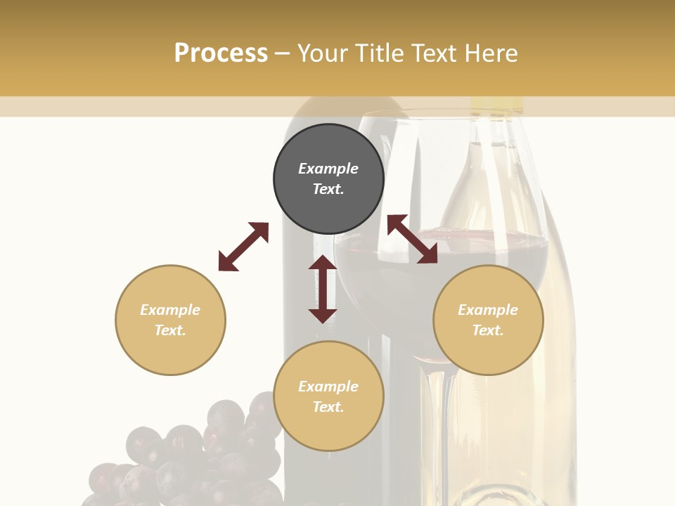 Glass Taste Wineglass PowerPoint Template