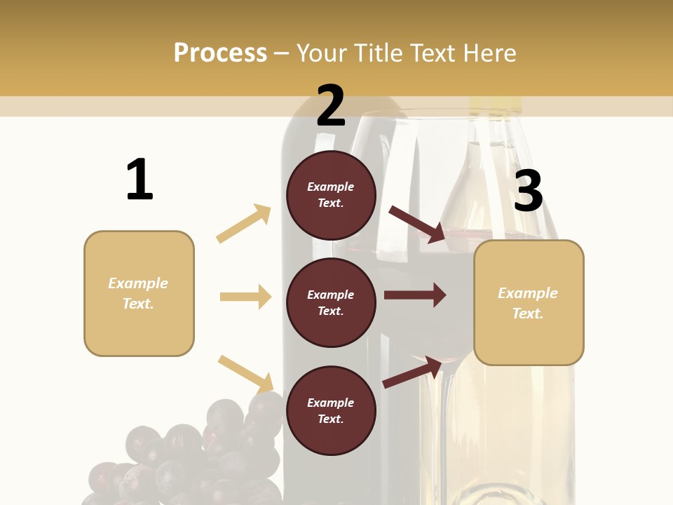 Glass Taste Wineglass PowerPoint Template