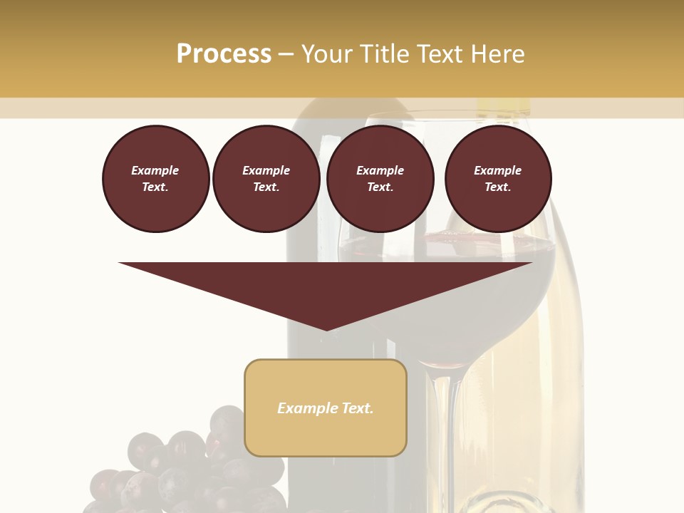 Glass Taste Wineglass PowerPoint Template
