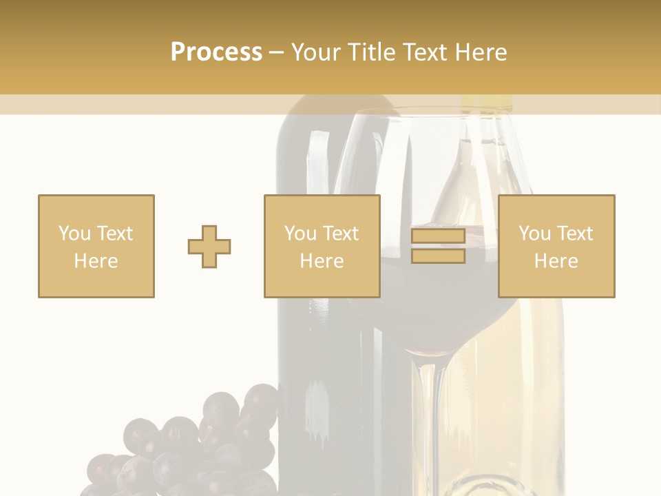 Glass Taste Wineglass PowerPoint Template