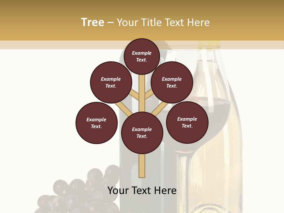 Glass Taste Wineglass PowerPoint Template