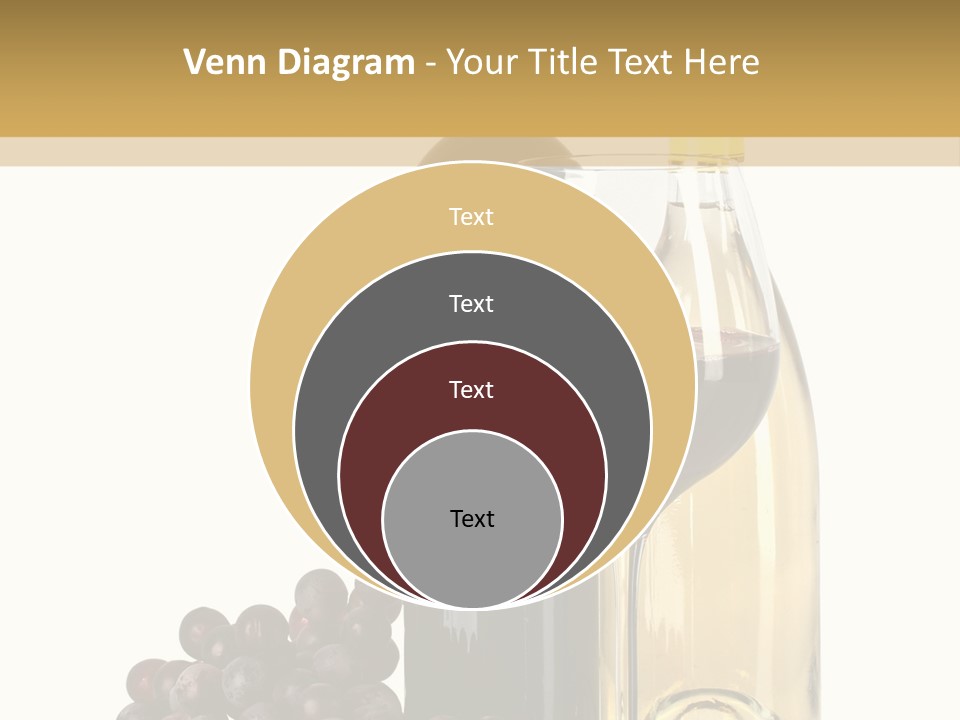 Glass Taste Wineglass PowerPoint Template