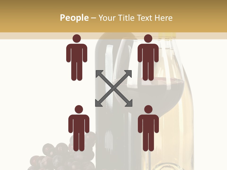 Glass Taste Wineglass PowerPoint Template